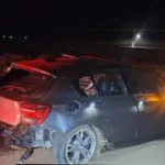 Após realizar racha, condutor foge da PM, bate BMW e abandona namorada na BR 369